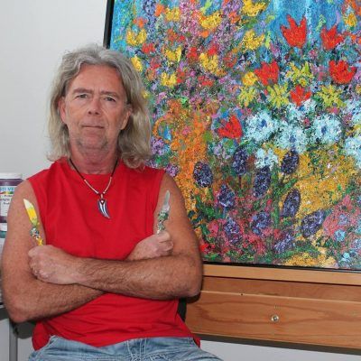 L'artiste Pierre Juteau