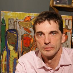 L'artiste Michel Blouin