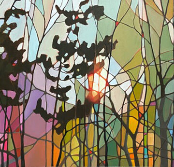 Tableau de Nancy L. Moore représentant un paysage