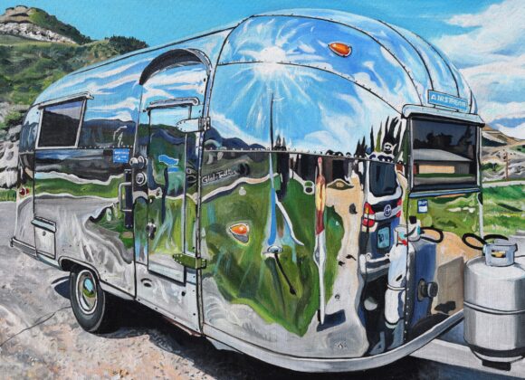 Tableau Dinosaur Museum Airstream - Taralee Guild