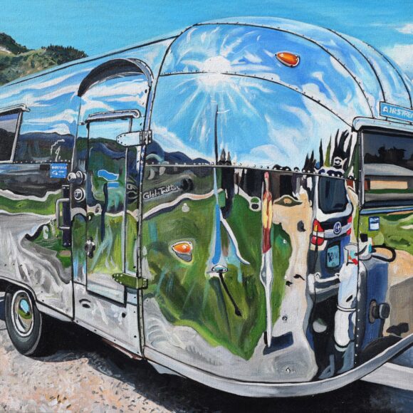 Tableau Dinosaur Museum Airstream - Taralee Guild