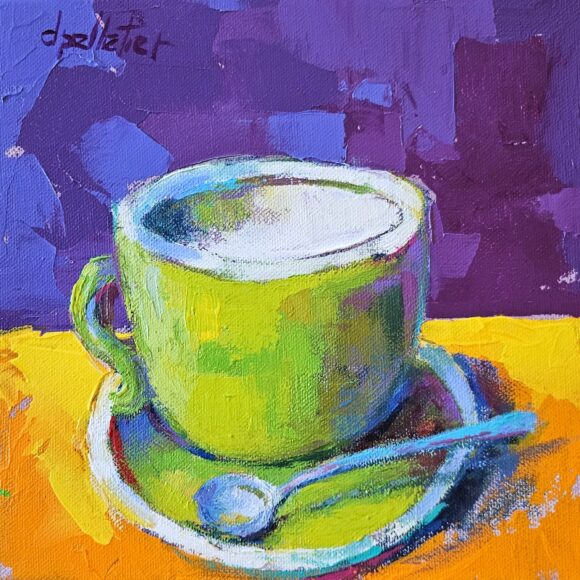 Tableau Café matinal II - Denise Pelletier