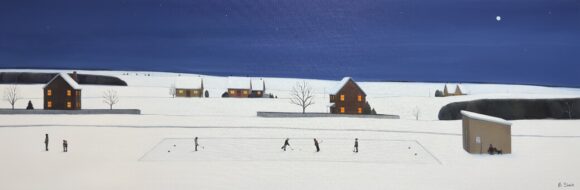Tableau Canadian White Night - Momcilo Simic