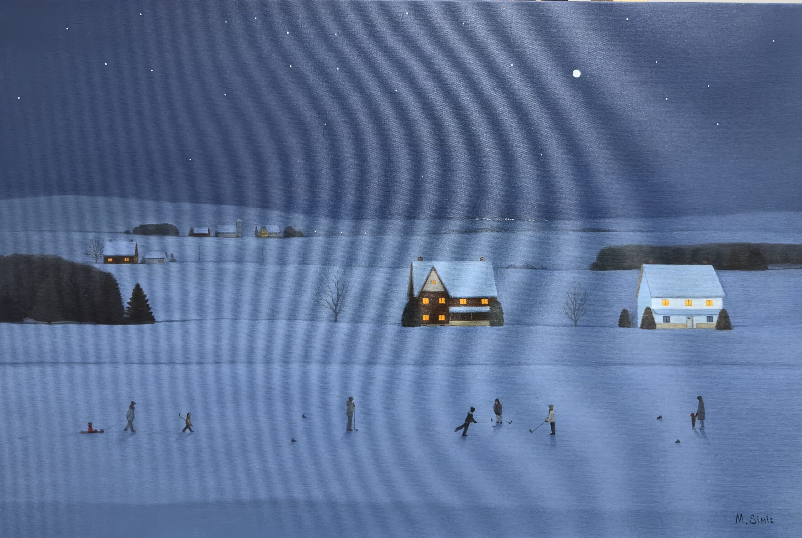 Tableau Our Game - Momcilo Simic